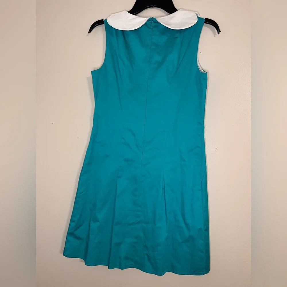 LaRoque for belk 60s retro mini dress with Peter Pan collar nwt - Picture 2 of 5